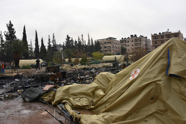 Military hospital attack, Aleppo