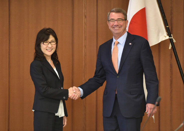 Ash Carter and Tomomi Inada