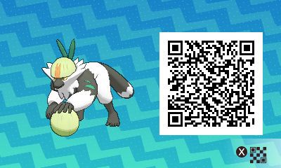 Pokemon Sun and Moon QR code list for Alolan Pokedex