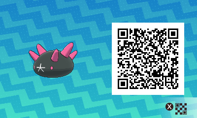 Pokemon Sun Moon QR Code