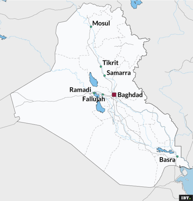 Iraq: map