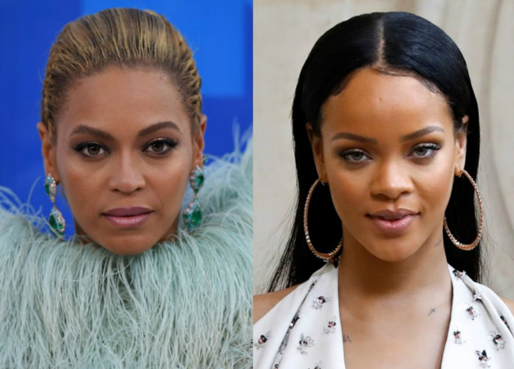 Rihanna and Beyonce