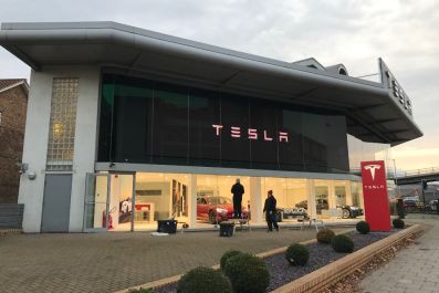 Tesla Store Chiswick London
