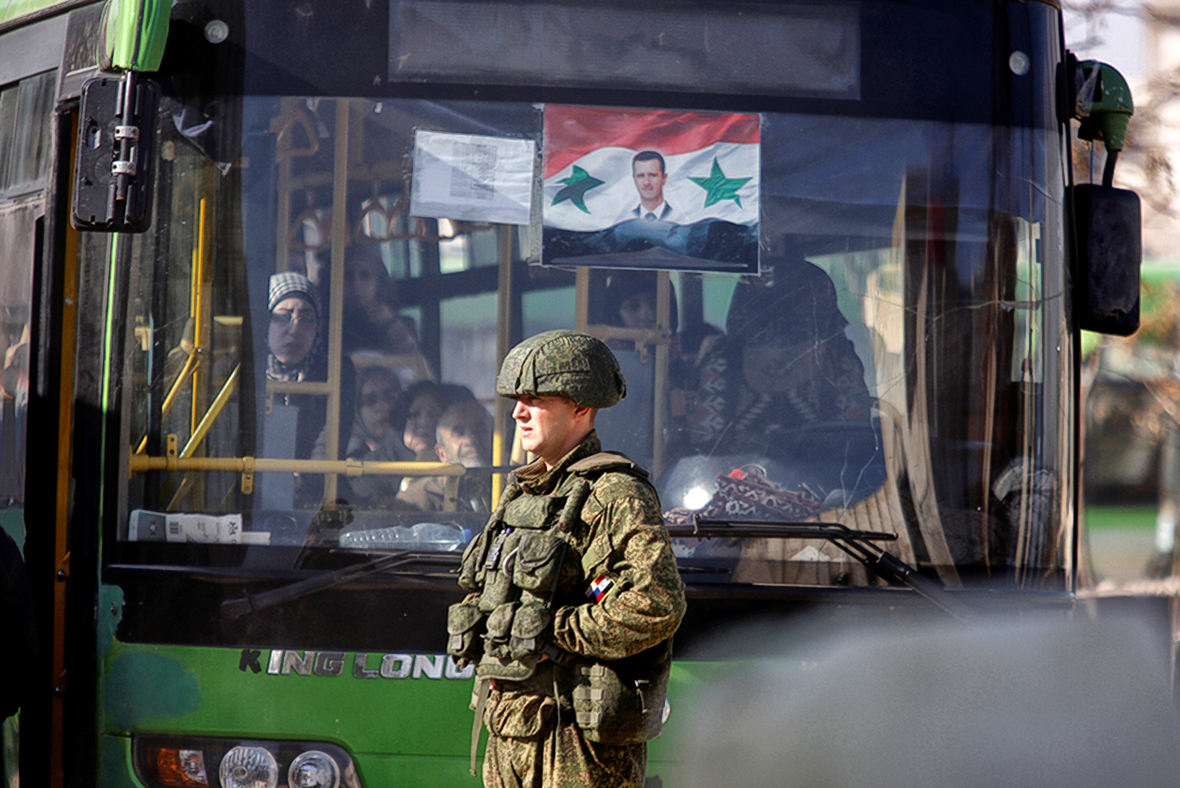 Russian troops Syria