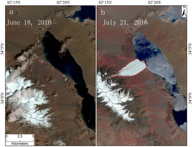 Tibet avalanches