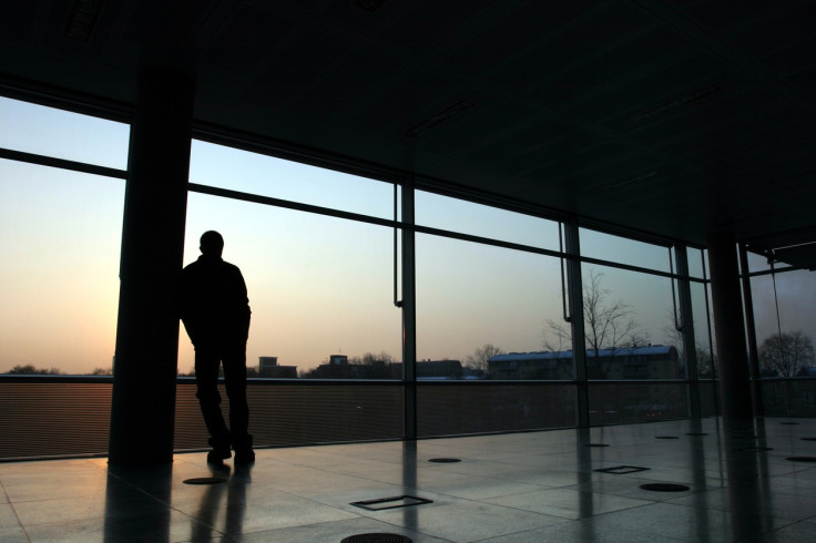 man office lonely empty property guardians