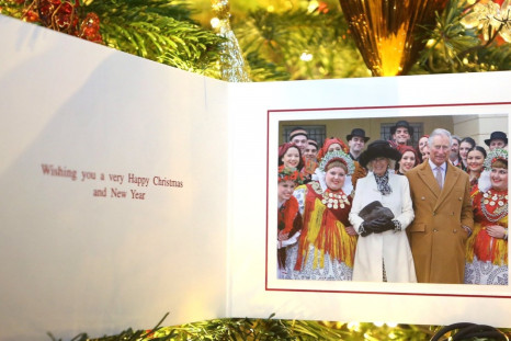 Prince Charles and Duchess of Cornwall Christmascard