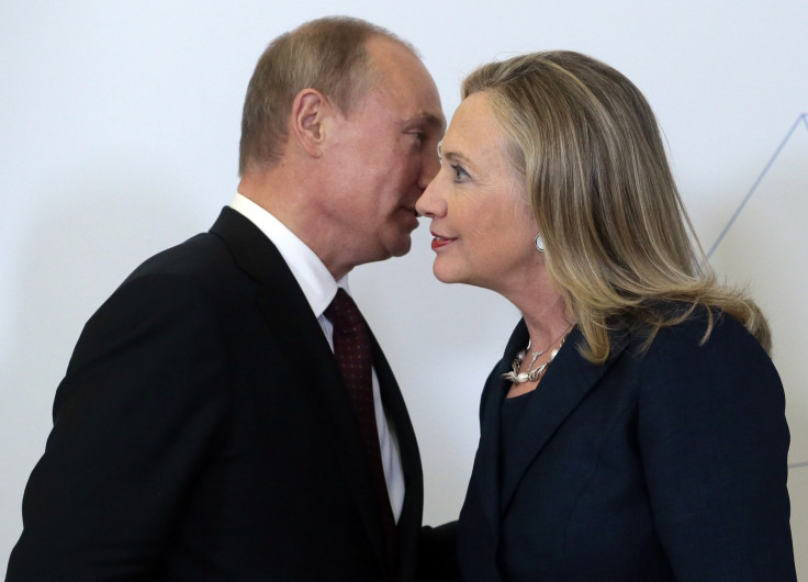 Clinton and Putin at APEC 2012