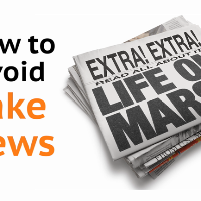 Four top tips for avoiding fake news