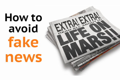 Four top tips for avoiding fake news