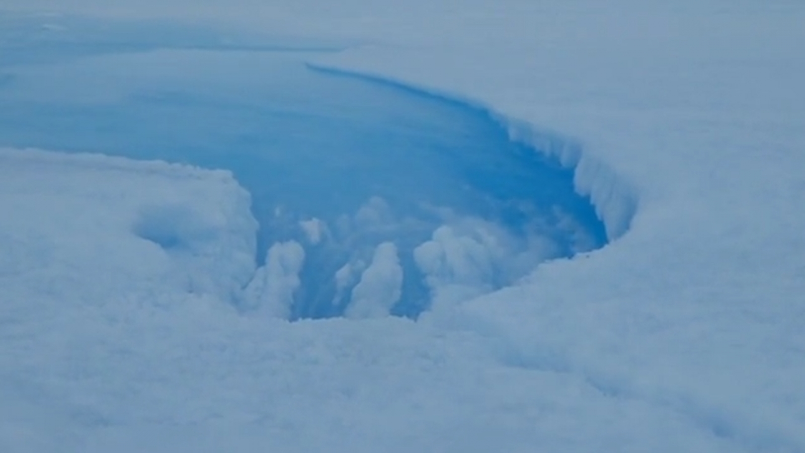 The East Antarctic ice sheet is full of holes