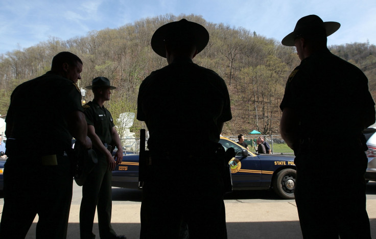 West Virginia state police officers