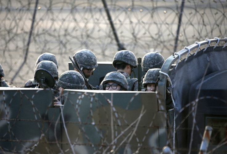 South Korea military base explosion