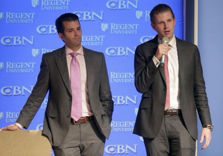 Donald Trump Jr. and Eric Trump