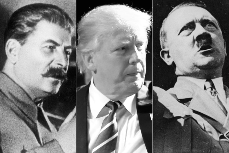 Stalin, Trump, Hitler