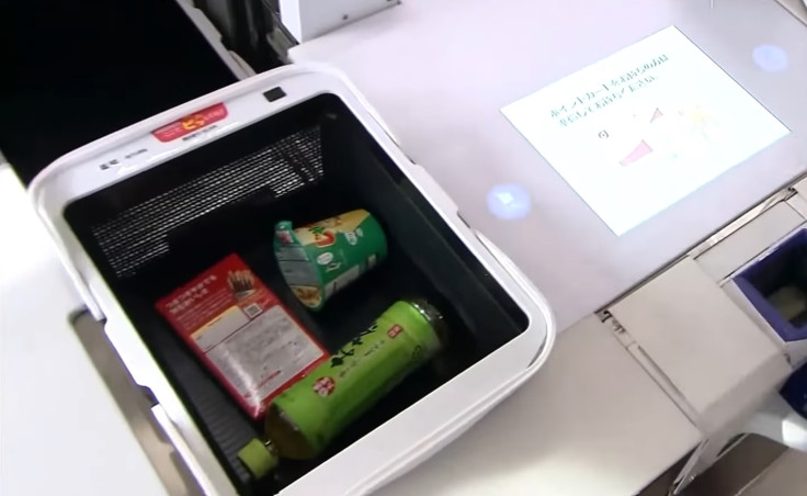 Panasonic's checkout robot