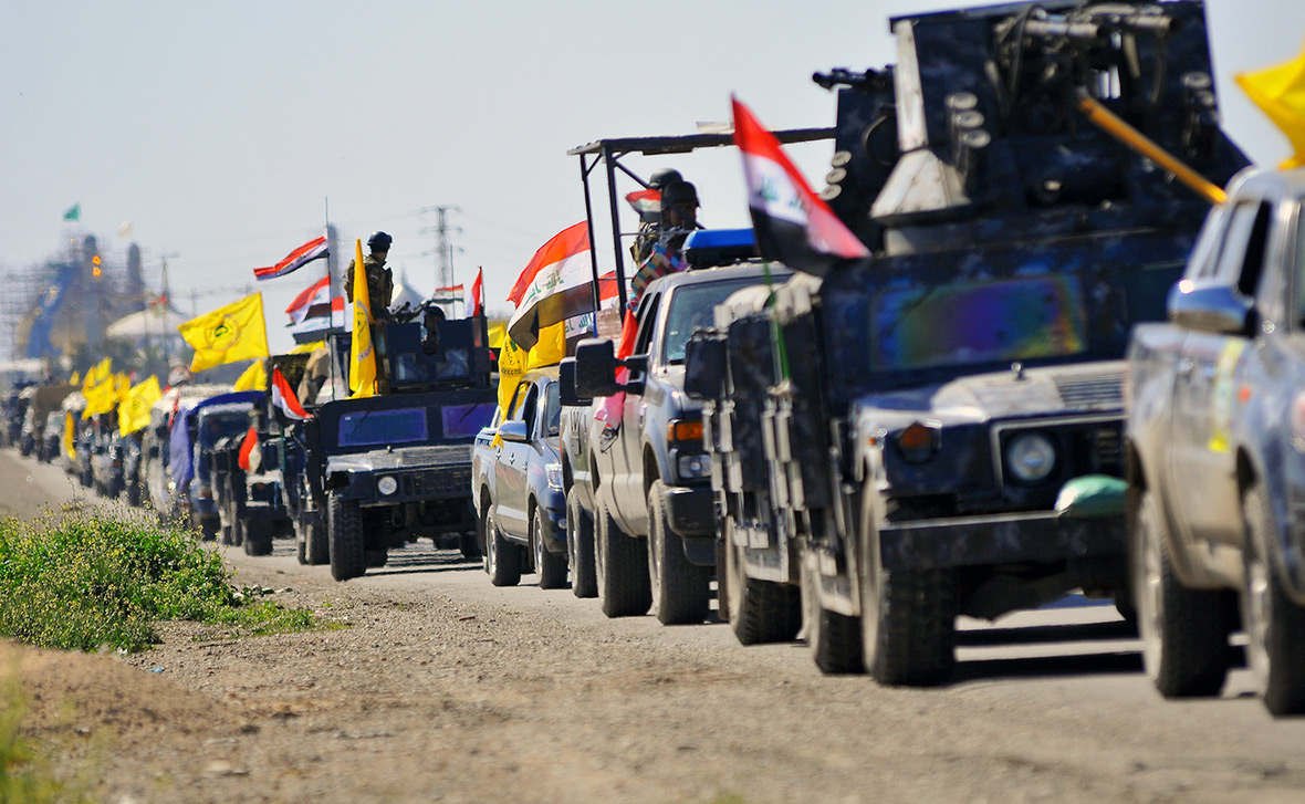 Members of Iraqi security forces 