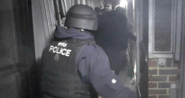 NCA drugs raids London Heathrow