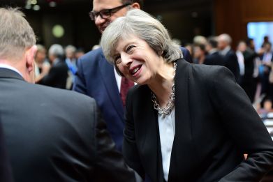 Theresa May welcomes EU's Brexit discussion