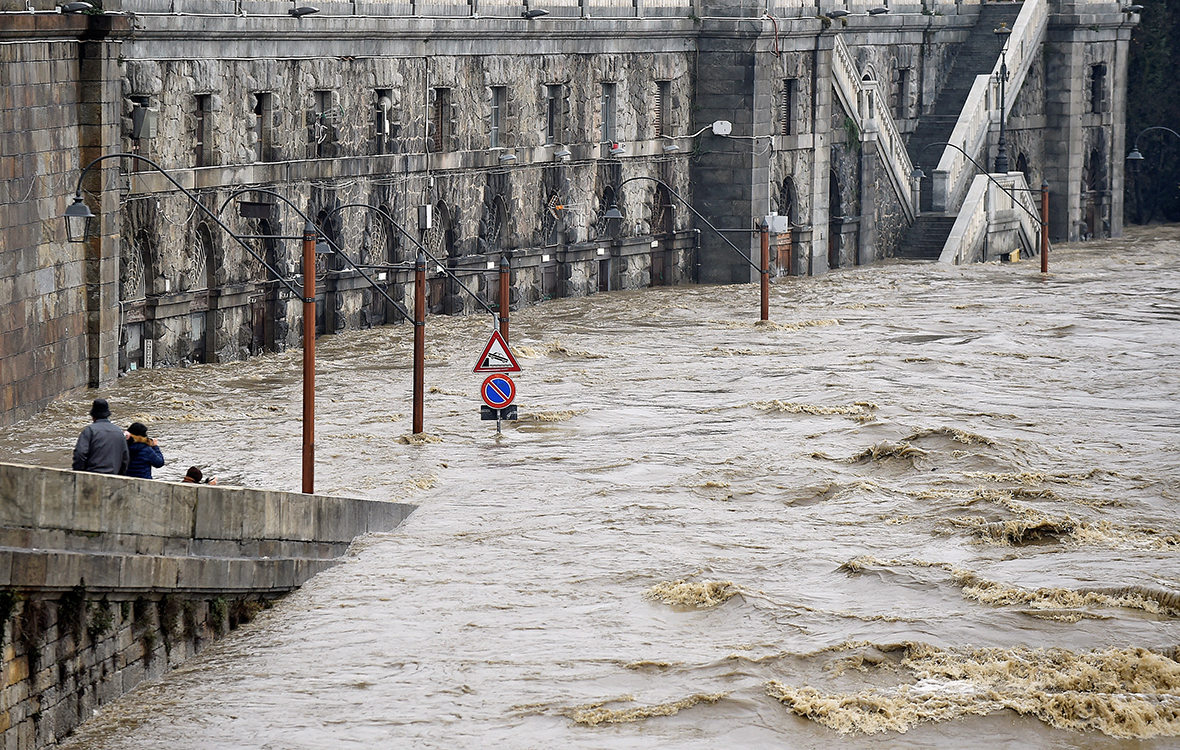 Turin floods