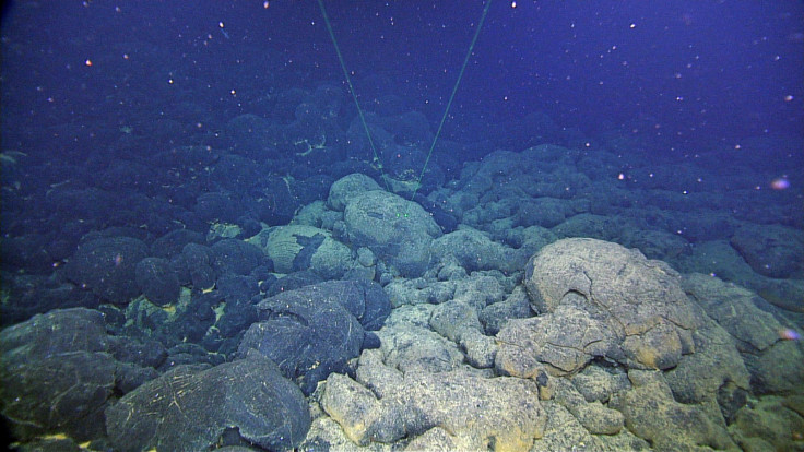 Underwater volcano