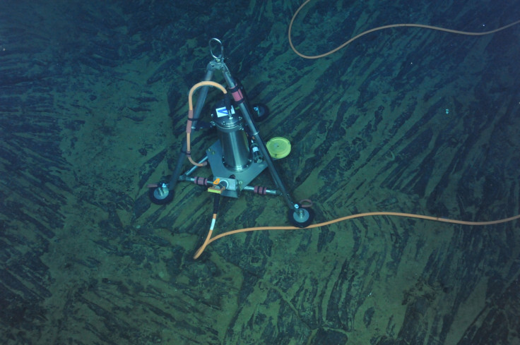 Underwater volcano