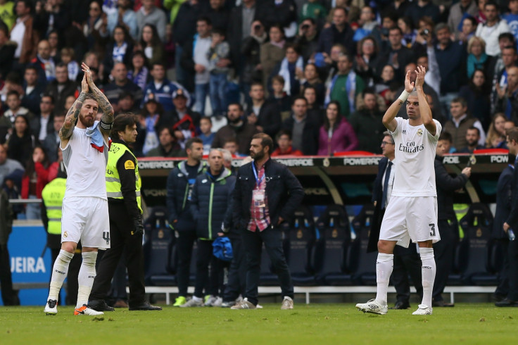 Sergio Ramos and Pepe