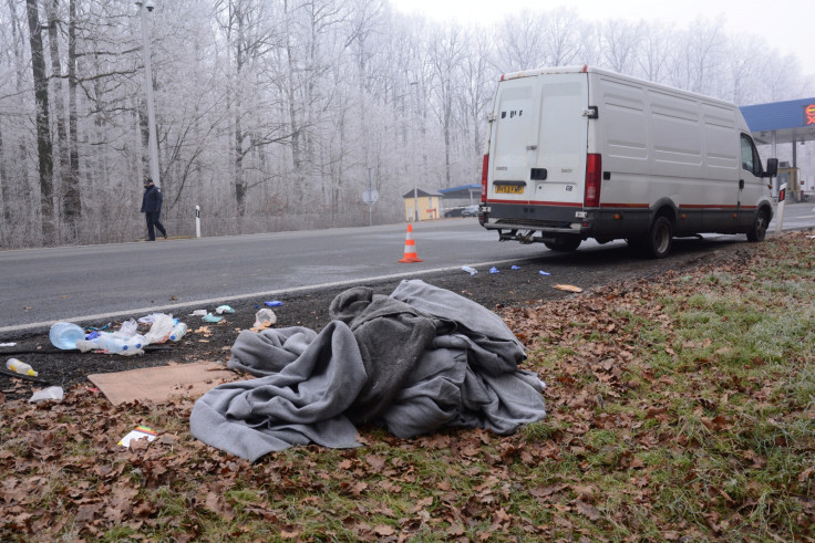 Croatia smuggler van