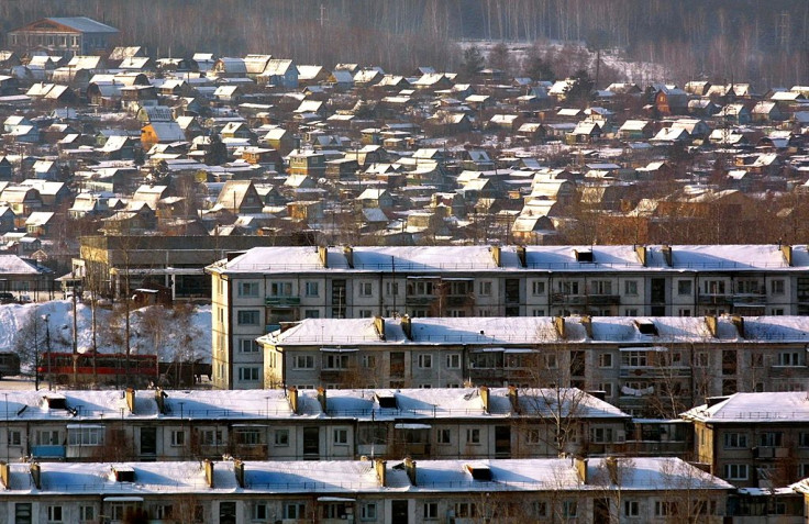 An outskirt ofthe Siberian city of Irkutsk 