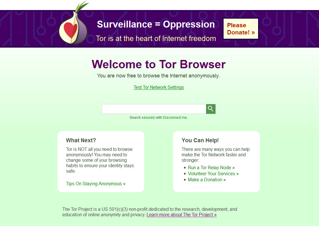 tor the anonymous web browser gidra