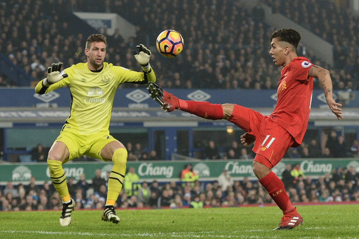 Roberto Firmino and Maarten Stekelenburg