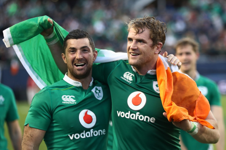 Rob Kearney and Jamie Heaslip