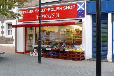 A polish shop in Scotland