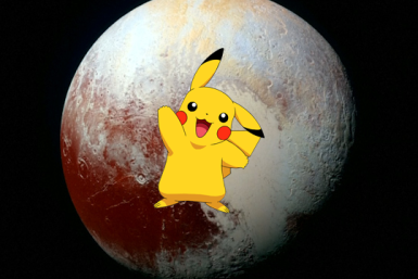 Pikachu on Pluto