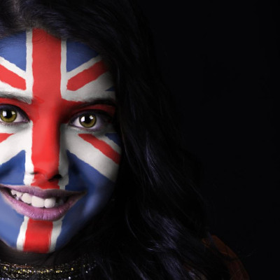British flag face