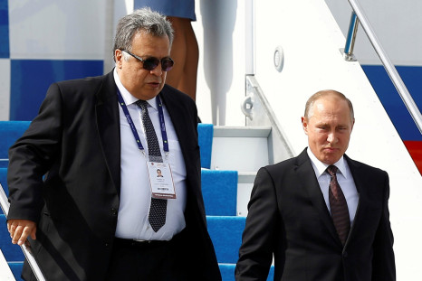 Vladimir Putin and Russian ambassador 