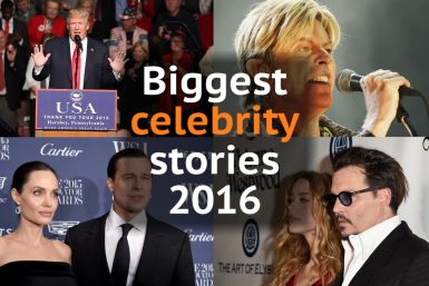 Biggest celebrity stories of 2016