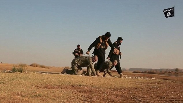 isis burning Turks
