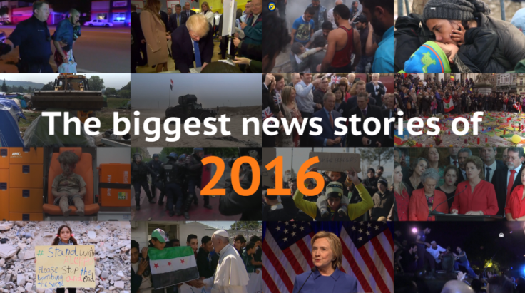 Biggest news stories 2016