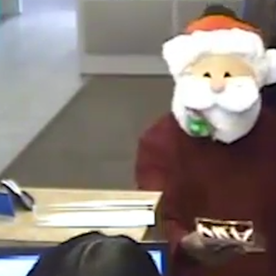 Santa mask robbery