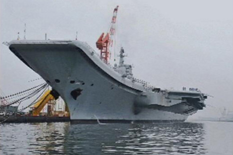 China's sole aircraft carrier