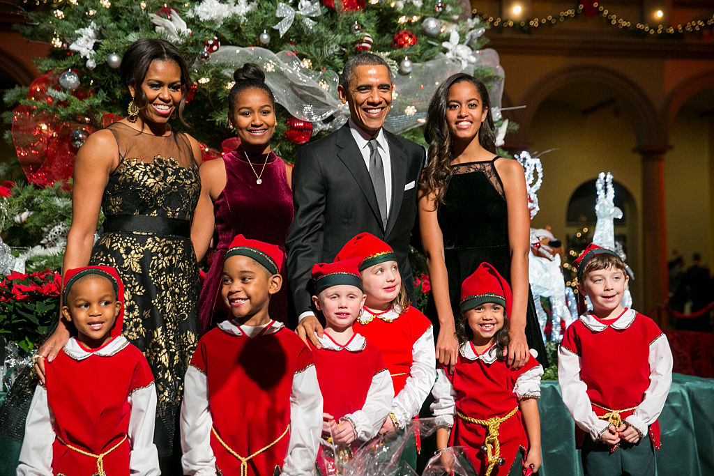 President Obama shares last Christmas greetings from White House with candid family picture IBTimes UK