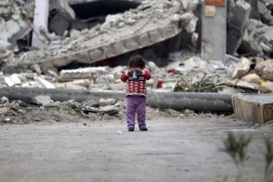 child in Aleppo