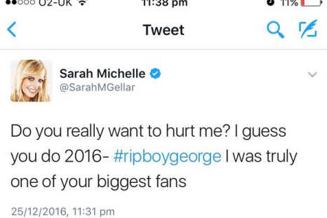 George Michael Sarah Michelle Gellar