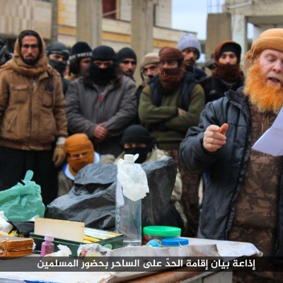 Ginger jihadist orders execution