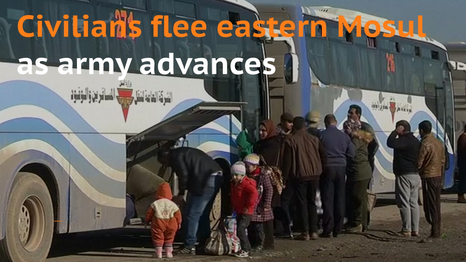 Mosul civlians flee city