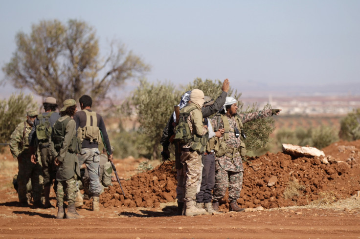 rebels in Syria's al-Bab