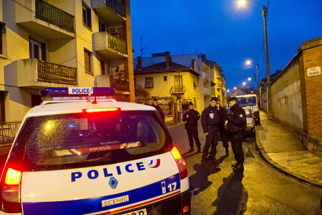 Police in Tolouse during the 2012 
