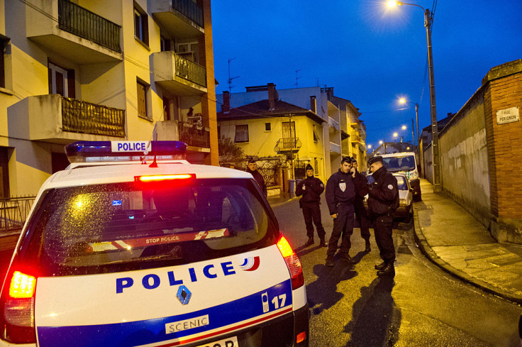 Police in Tolouse during the 2012 