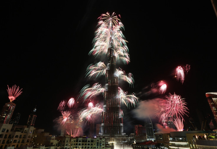 Dubai fireworks